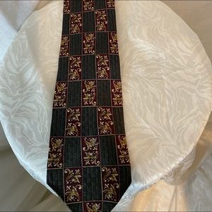 Tie Men’s Elizabeth Nell 100% Imported Silk Print